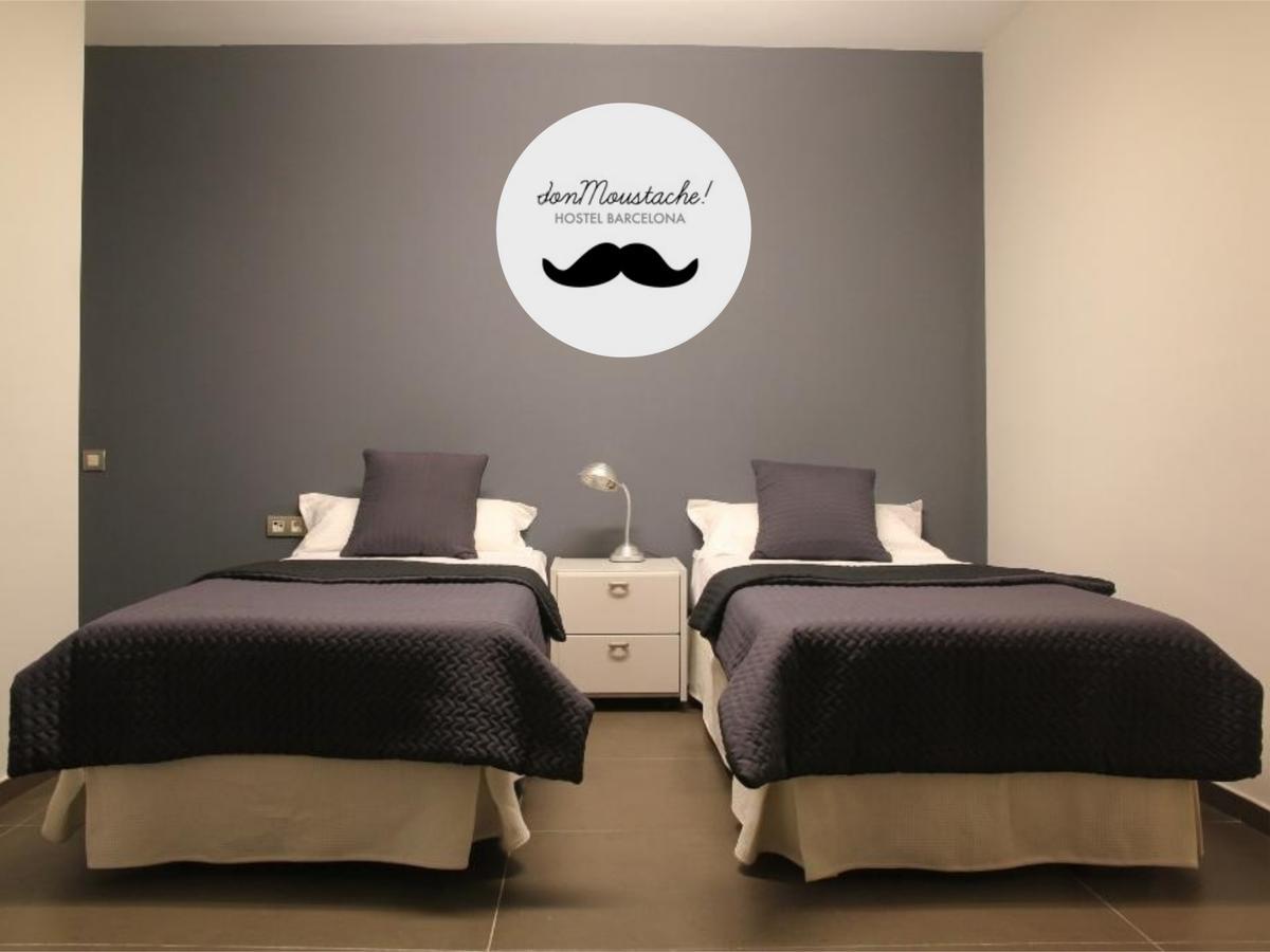 Don Moustache Boutique Hostel Barcelona Exteriör bild