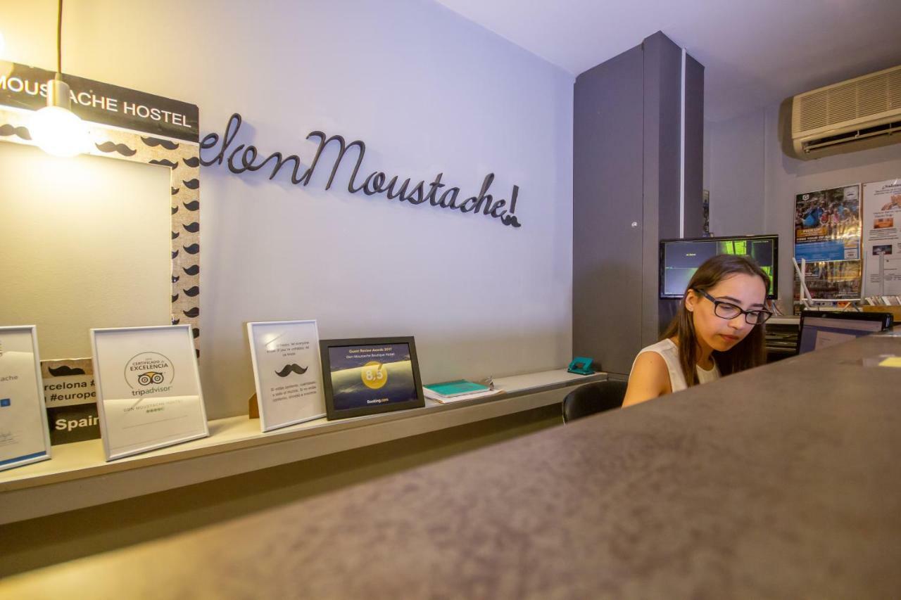 Don Moustache Boutique Hostel Barcelona Exteriör bild
