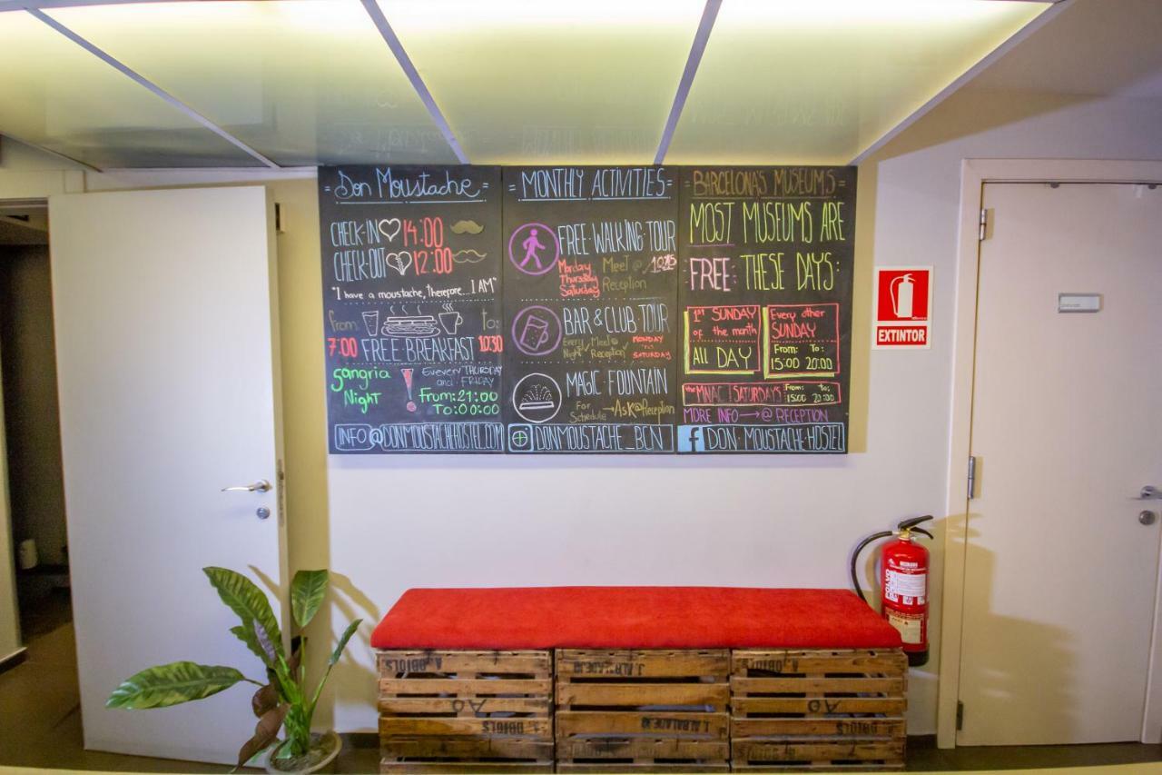 Don Moustache Boutique Hostel Barcelona Exteriör bild